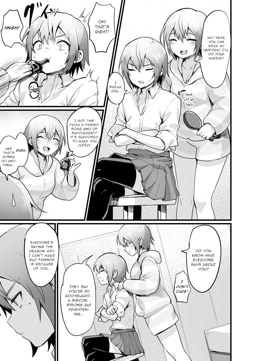 Hentai Manga Comic-TWINS Complex (Nyotaika Heaven)-Read-3